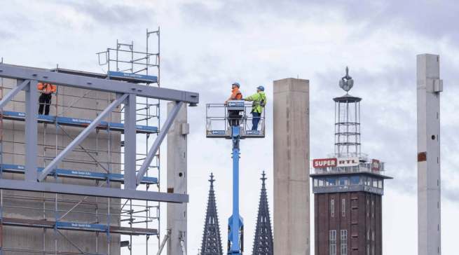 Die Messelandschaft ist, bedingt durch Corona wie die Digitalisierung, im Umbruch. Unser Bild zeigt den Neubau der Halle 1+ in Köln.