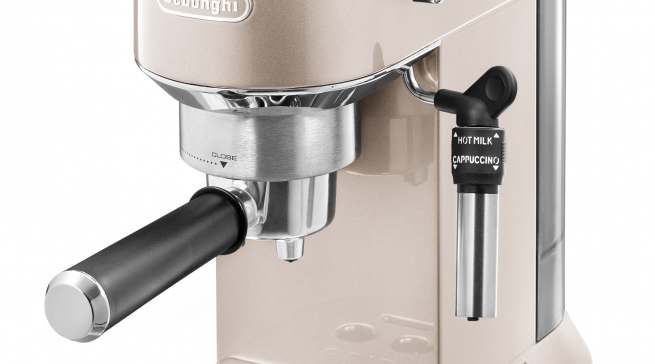 De’Longhi Espressomaschine Dedica Barista Bundle in 15 cm Breite.