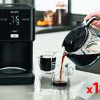 Krups Kaffeemaschine Smart’n Light für 15 Tassen Kaffee.