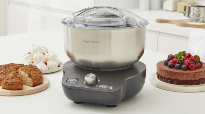Morphy Richards Mixer MixStar mit bottom-up-Funktion.