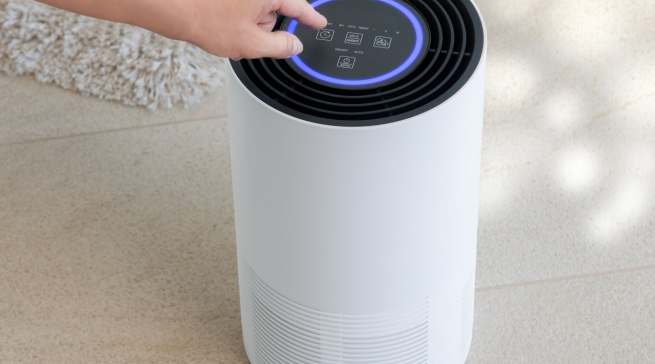 Soehnle Luftreiniger Airfresh Clean 400 mit UV-C-Licht.