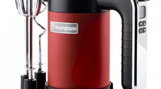 Westinghouse Handmixer Retroline mit LED-Display.