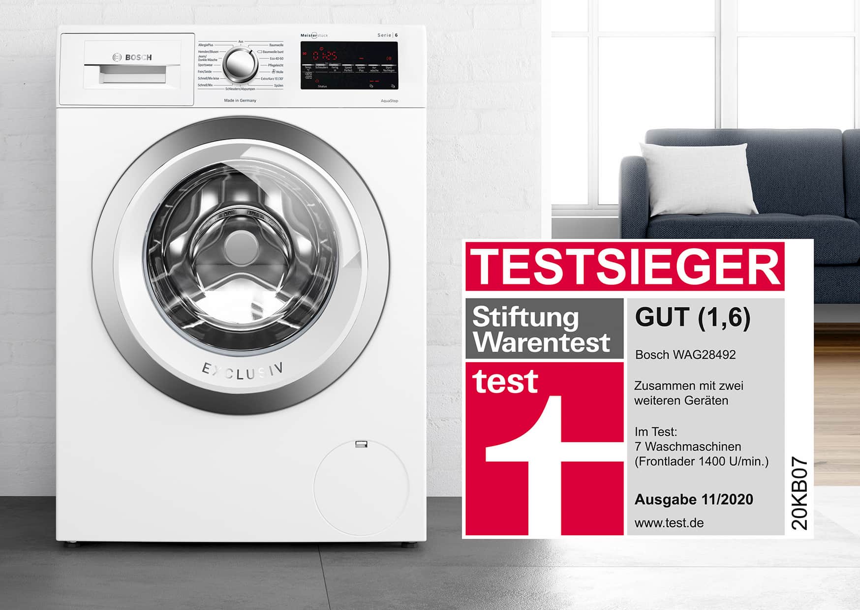 Waschmaschine Test 2021 Stiftung Warentest