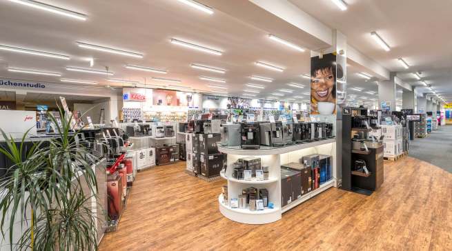 Eine große Auswahl für den Kaffee-Nachschub.