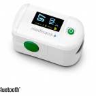 Medisana Pulsoximeter PM 100 connect mit One Touch-Bedienung.