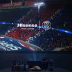 Im Mini-Format aktiv für Hisense: Die Stars vom Fußballclub Paris Saint-Germain.