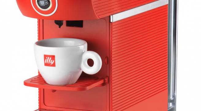Illy Kaffeemaschine ESE für Bio-Pads.