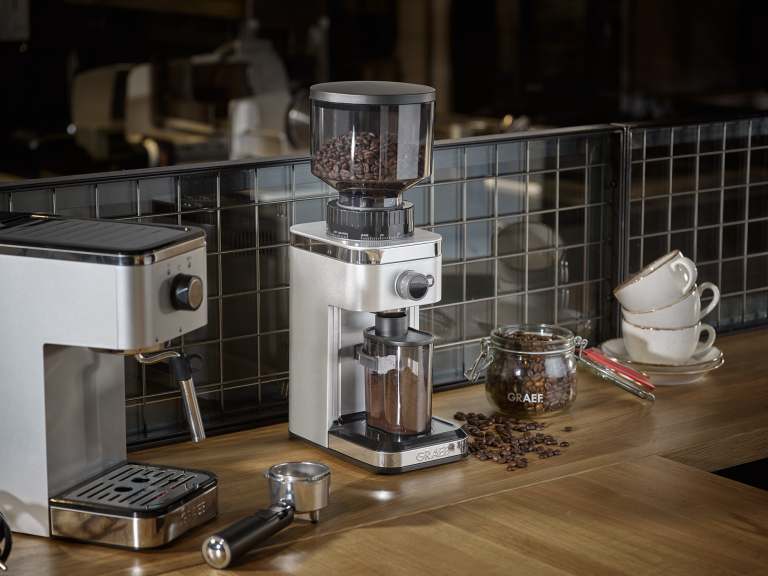 GRAEF Espressomaschine salita und Kaffeemühle CM 500