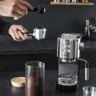 Krups Espressomaschine Virtuoso für gemahlenem Kaffee oder Pad.
