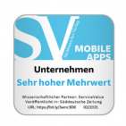 Von ServiceValue und der Süddeutschen Zeitung ermittelt: Mobile Apps mit Mehrwert