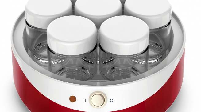 Moulinex Joghurtbereiter Yogurteo mit 7 Gläsern à 160 ml.
