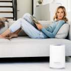 Beurer Luftreiniger LR 220 mit dreischichtigem Filtersystem.