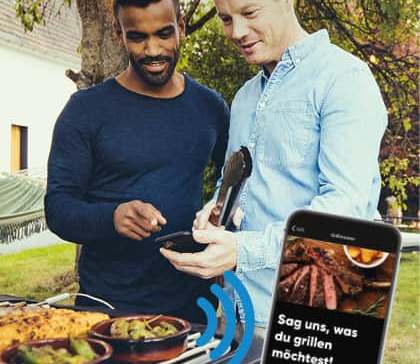 Mit smarter App-Steuerung: Der Severin Grill Sevo Smart Control.