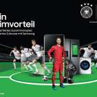 Die Stars der deutschen Nationalmannschaft geben der Kampagne von Samsung und dem DFB in Form von Key Visuals, Werbebannern und anderen Formaten ein Gesicht.