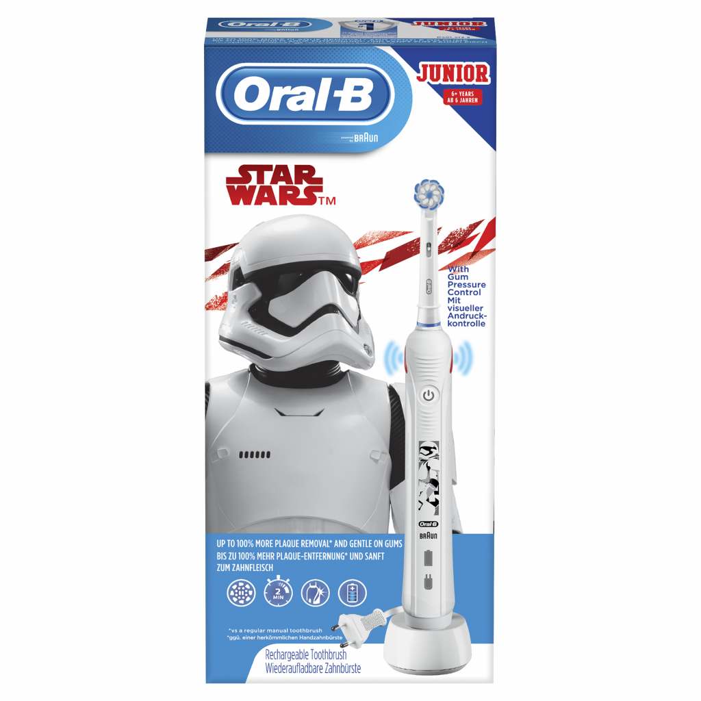 Oral-B Junior Star Wars mit visueller Andruckkontrolle