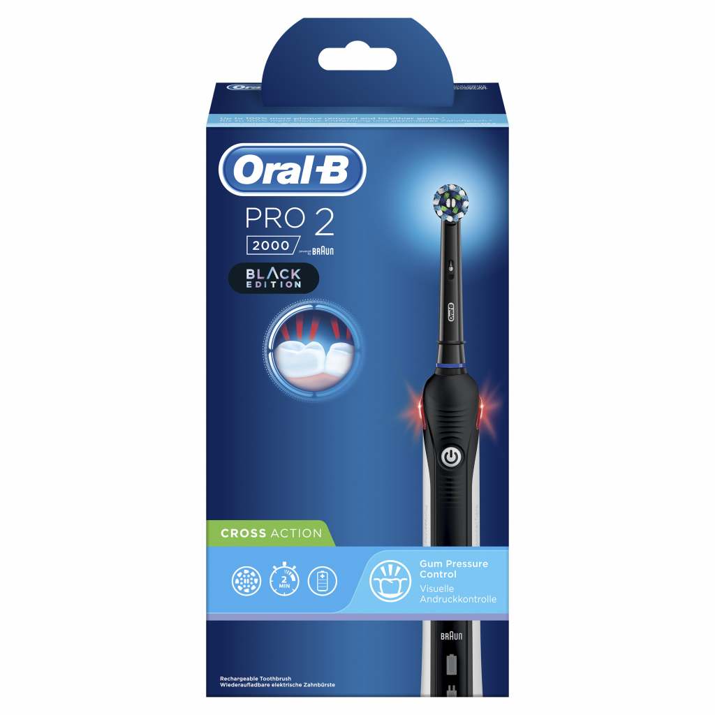 Oral-B Pro 2 mit visueller Andruckkontrolle