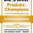 Begeistern ihre Kundschaft: Samsung, MediaMark und Miele sind Produkt-Champions.