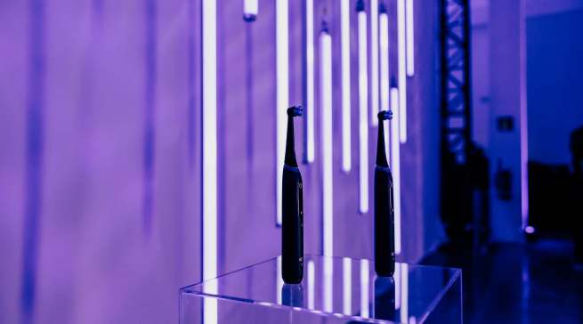 Stylisch in Szene gesetzt: Oral-B auf dem Mobile World Congress in Barcelona.