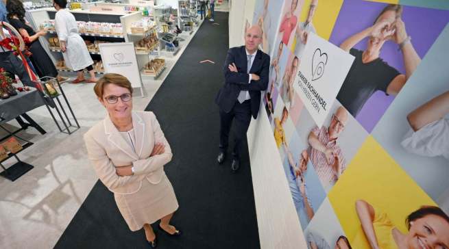 Sicherheit aller Aussteller und Besucher hat auch in diesem Jahr Vorrang: die EK-Vorstände Susanne Sorg und Martin Richrath. 