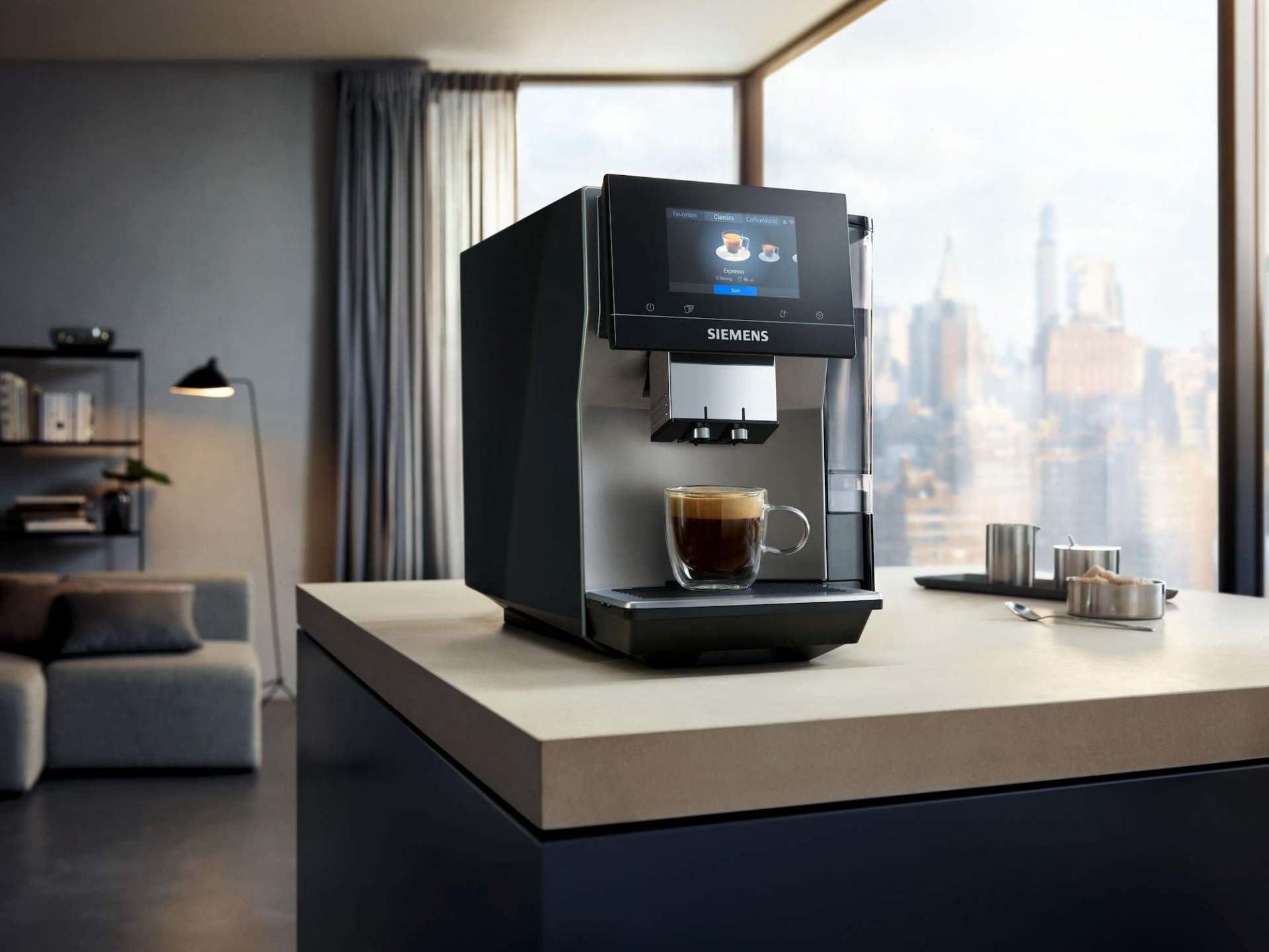 Genussreise um die Welt mit Siemens - Der neue Siemens Kaffeevollautomat EQ. 700 bietet vielseitige Kaffeespezialitäten für anspruchsvollen