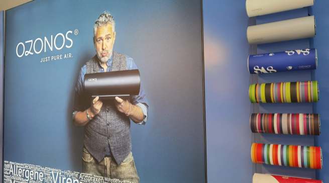 Öffentlichkeitswirksam bei Ozonos in Szene gesetzt: Spitzenkoch Roland Trettl.