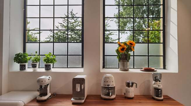 Smeg zeigte in Ostwestfalen u.a. seine Kaffee-Kompetenz.