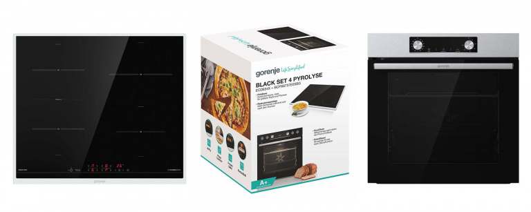 Gorenje Steel Steam Pyro Set