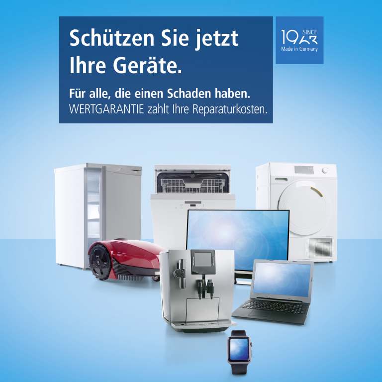 Wertgarantie Geräteschutz: Attraktive Möglichkeit zur Garantievermarktung