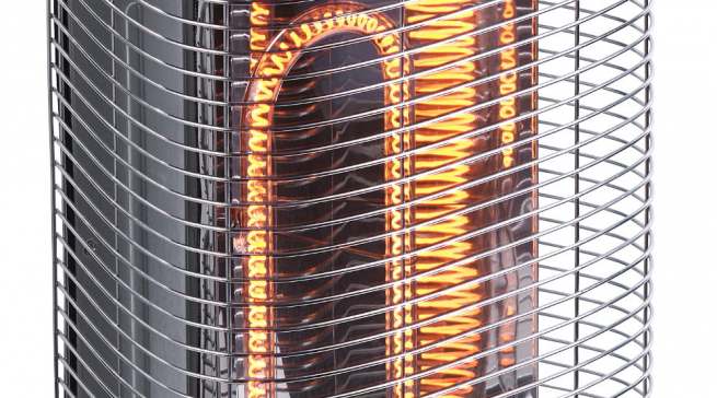 Sichler IR-Heizstrahler IRW-1300.rbl mit energiesparenden Heizröhren.