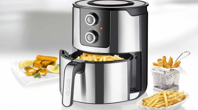 Unold Heißluftfriteuse XL mit 5 L Volumen.