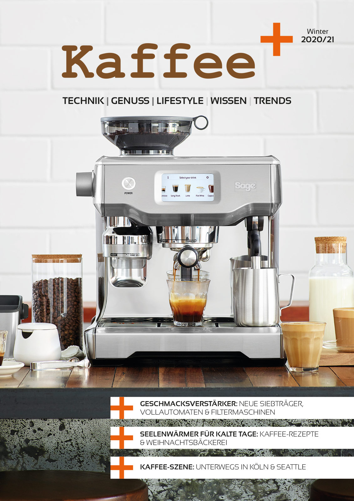 eMagazin Kaffee+ Titelseite
