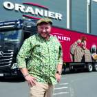 Oranier präsentierte Fernsehkoch Sebastian Lege als Markenbotschafter auf der area30.