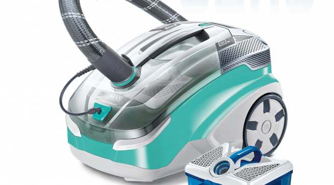 Mit einem XXL-Beutel trocken saugen oder mit Wasserfilter für saubere Luft sorgen: Der THOMAS AQUA+ MULTI CLEAN X10 PARQUET kann beides.