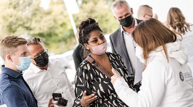 Der Online-Check-in und die Beachtung der 3-G-Regel hat sich in Löhne bestens bewährt.