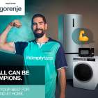 Hattrick für Gorenje: Wieder Sponsor der Männer-Handball-EM.