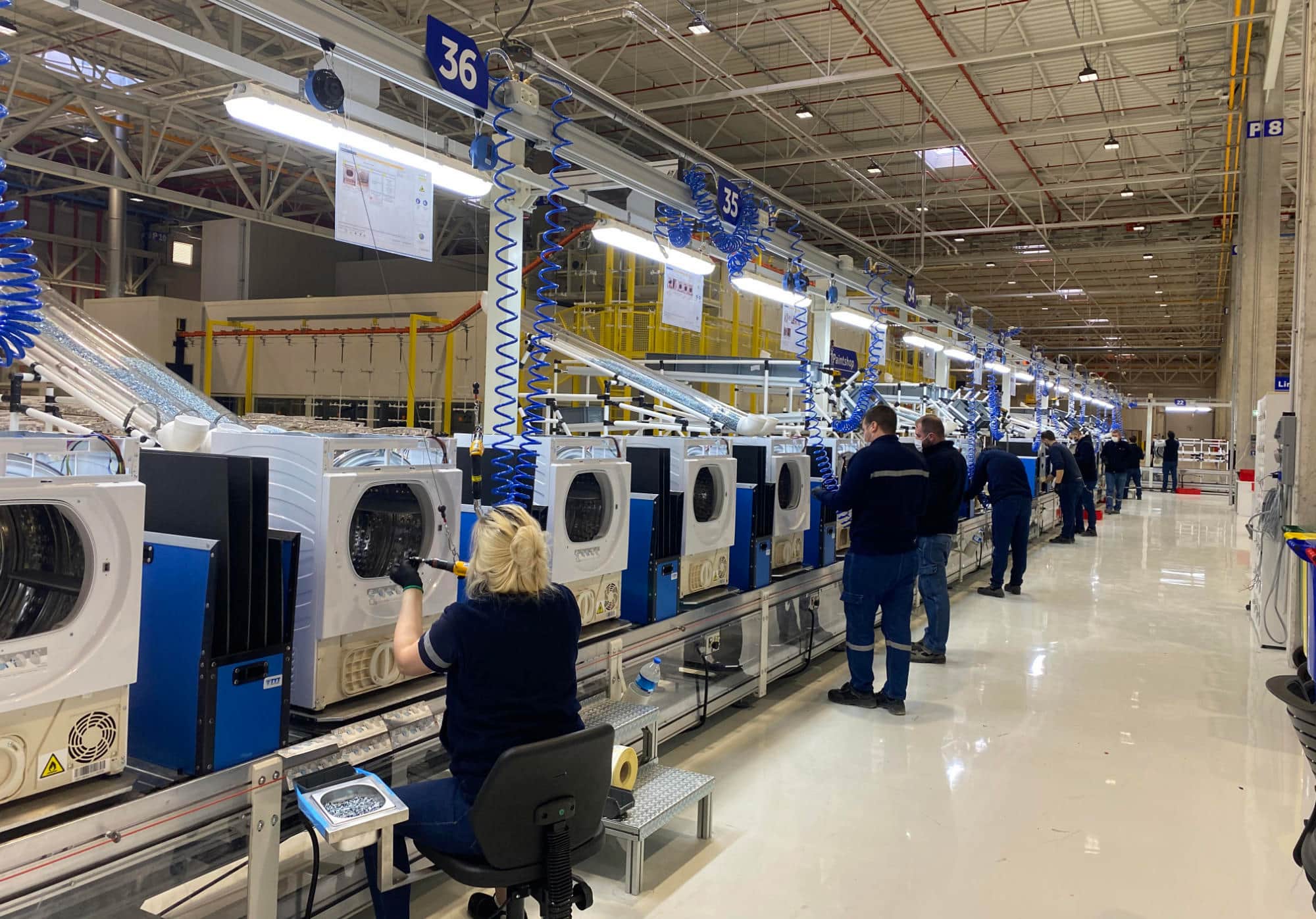 In der Türkei eröffnet: Das größte europäische Produktions- und Exportzentrum von Haier.