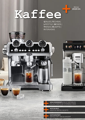 Kaffee+ Ausgabe Winter 2023/24 Titelseite