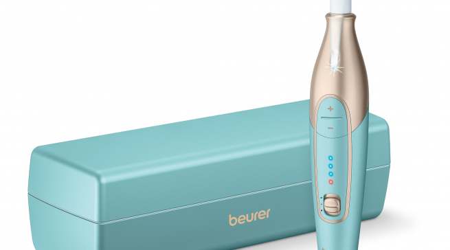 Beurer Maniküre-/Pediküre Set MP 84 mit 10 Saphir- und Filzaufsätzen.
