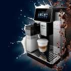 Der Testsieger: Die PrimaDonna Soul von De’Longhi vereint italienisches Design und technologische Innovation zu bestem Kaffeegenuss.