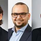 Drei neue Key Accounter für Haushaltsgroß- und Kleingeräte bei Hisense Gorenje in Deutschland (v.l.n.r.): Marc Schmieders, Tareq Nasralla und Andreas Hahne.