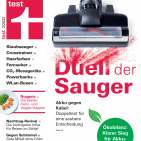 Cover Stiftung Warentest 02/2022: Duell der Sauger