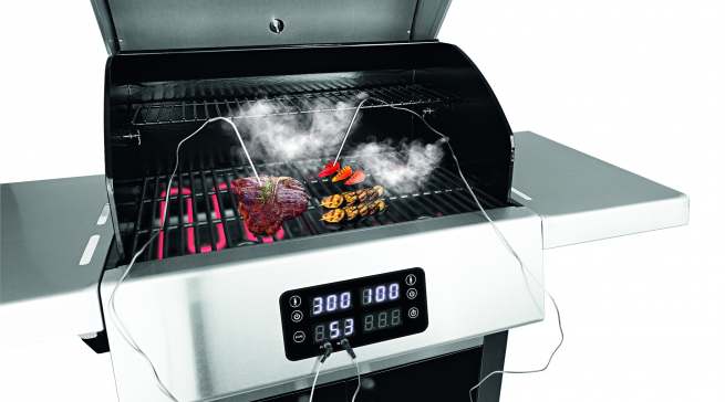 Landmann Grill EG-II-590 mit 2 Fleischthermometer.