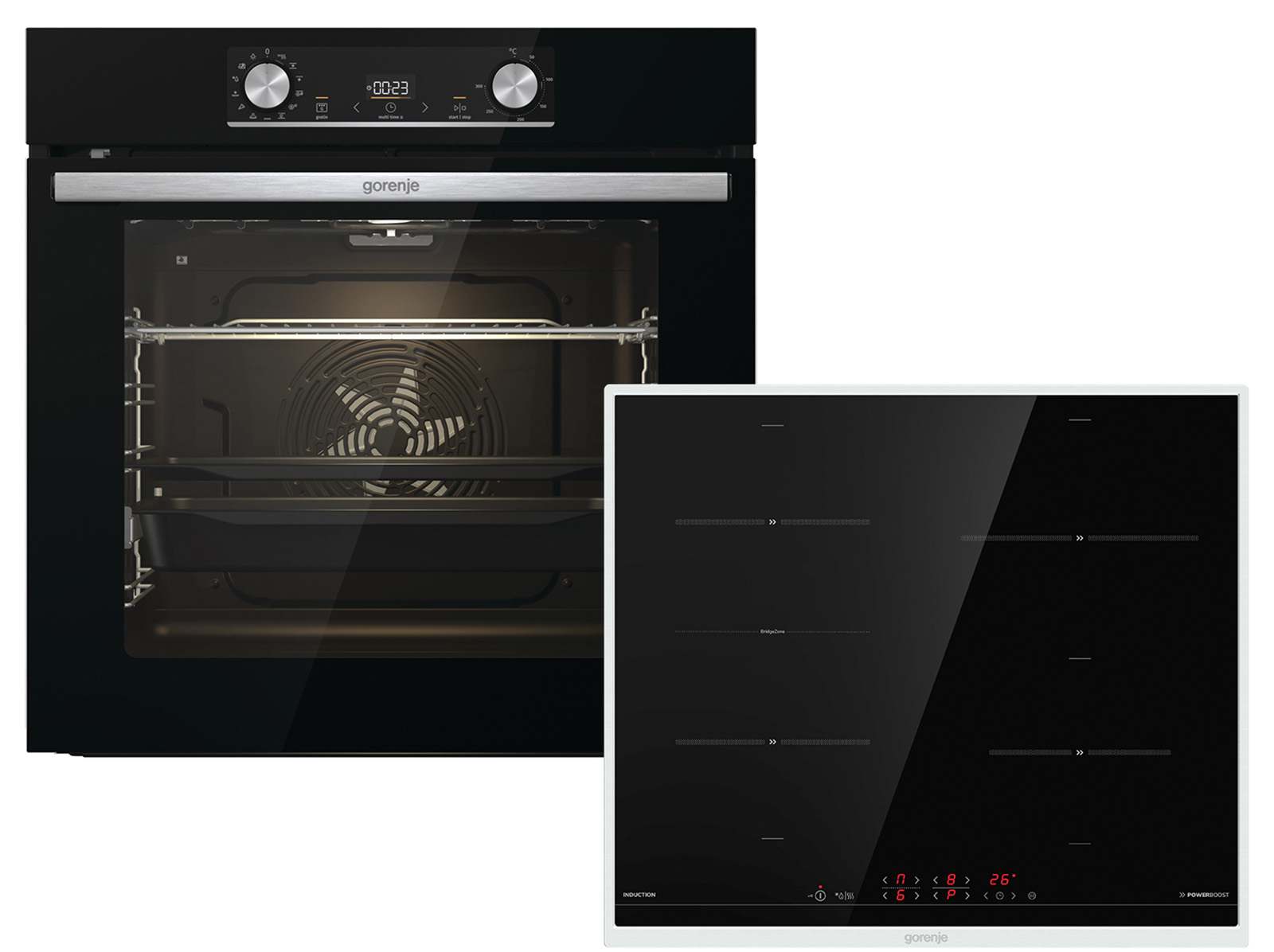 Gorenje Black Steam Pyro Set 
