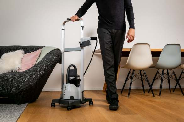 Beweglich dank flexibler Rollen