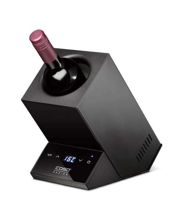 CASO WineCase One black - einstellbar zwischen 5-18 °C per Touch