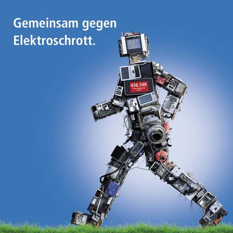 Der WERTGIGANT – auf Tour gegen Elektroschrott