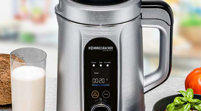 ROMMELSBACHER Veggie Drink & Suppen Bereiter SVD 1400 Vera