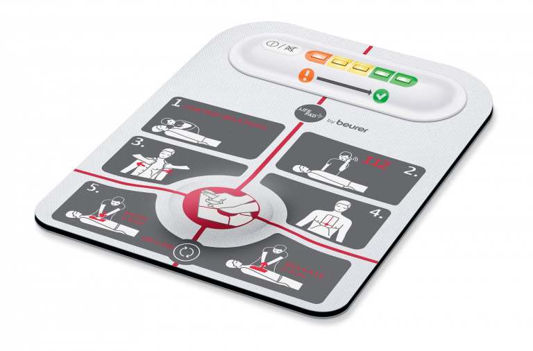 Erste Hilfe sicher und schnell: mit dem neuen LifePad® by beurer im Notfall sofort handeln