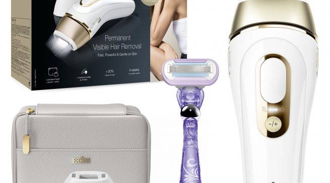 Braun Epilierer Silk-expert Pro 5 IPL mit SkinPro 2.0-Technologie.