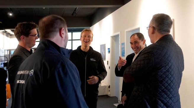 Endlich wieder Networking zwischen Handel und Industrie bei Brömmelhaupt.